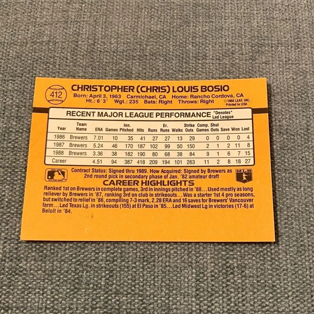 Donruss see pictures